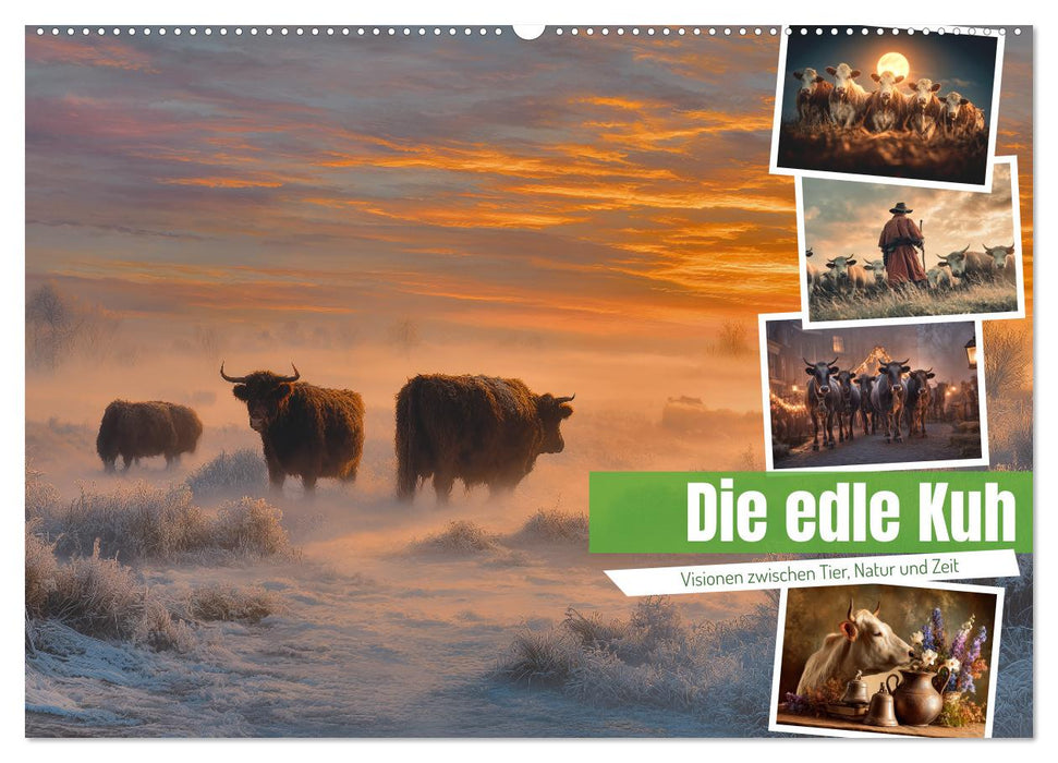 Die edle Kuh (CALVENDO Wandkalender 2027)