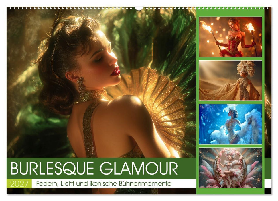 Burlesque Glamour (CALVENDO Wandkalender 2027)