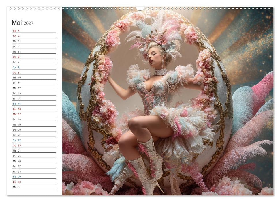 Burlesque Glamour (CALVENDO Wandkalender 2027)