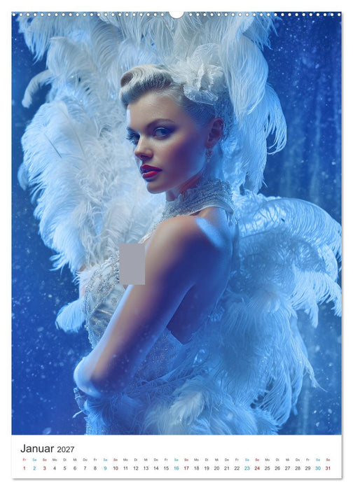 The Art of Burlesque (CALVENDO Wandkalender 2027)