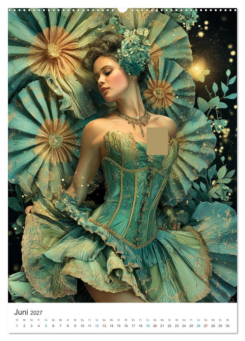 The Art of Burlesque (CALVENDO Wandkalender 2027)
