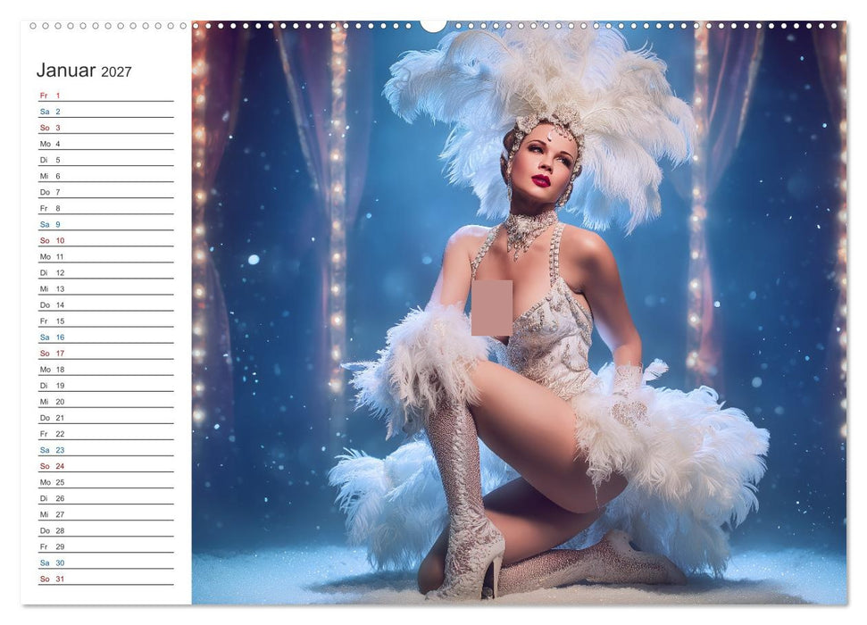 Burlesque Glamour (CALVENDO Premium Wandkalender 2027)