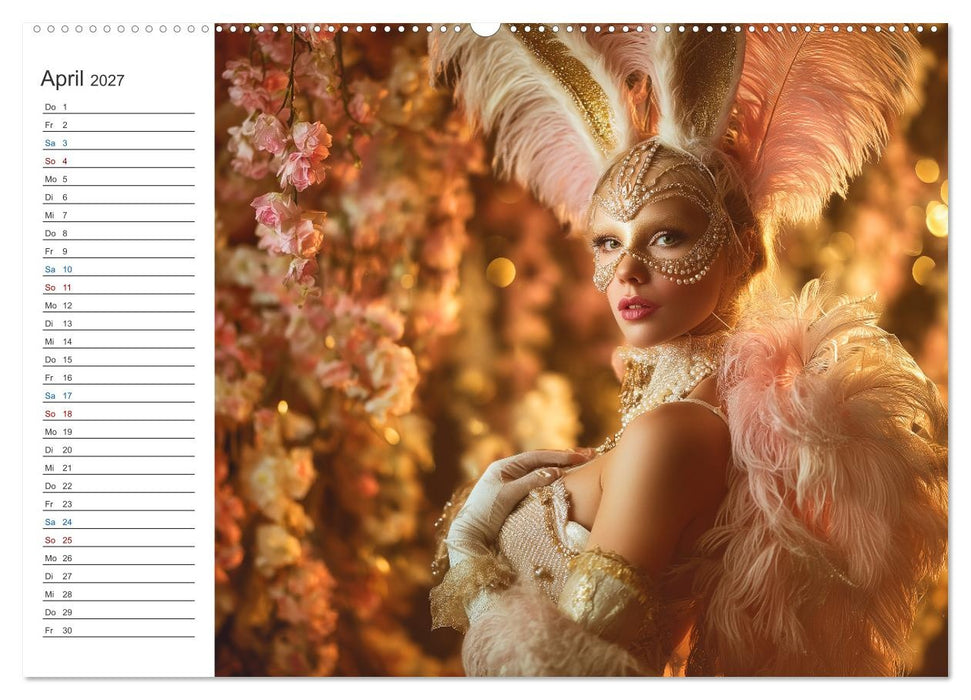 Burlesque Glamour (CALVENDO Premium Wandkalender 2027)
