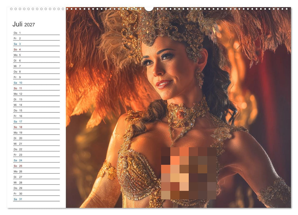 Burlesque Glamour (CALVENDO Premium Wandkalender 2027)