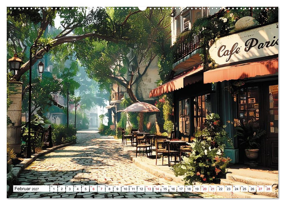 Bonjour, Kaffee! Bonjour, Paris! (CALVENDO Wandkalender 2027)