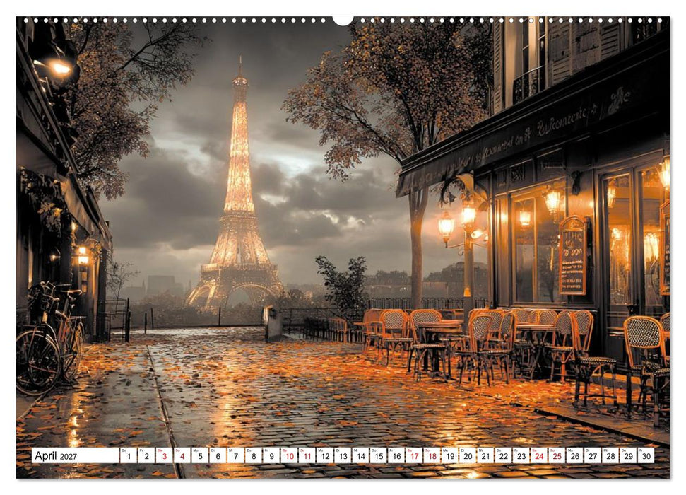 Bonjour, Kaffee! Bonjour, Paris! (CALVENDO Wandkalender 2027)
