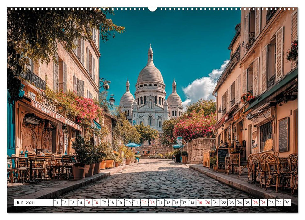 Bonjour, Kaffee! Bonjour, Paris! (CALVENDO Premium Wandkalender 2027)
