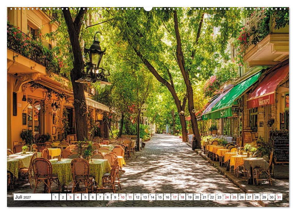 Bonjour, Kaffee! Bonjour, Paris! (CALVENDO Premium Wandkalender 2027)