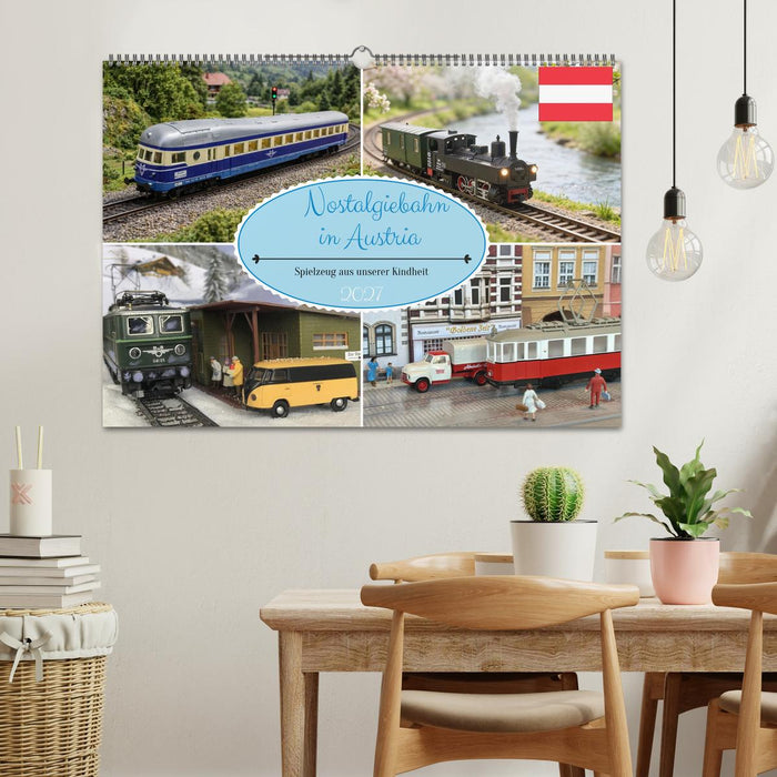 Nostalgiebahn in Austria (CALVENDO Wandkalender 2027)