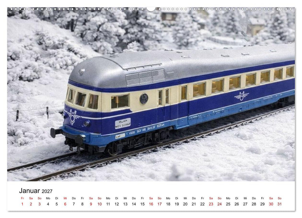 Nostalgiebahn in Austria (CALVENDO Premium Wandkalender 2027)
