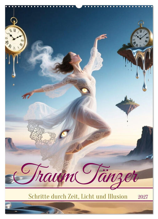 TraumTänzer - Schritte durch Zeit, Licht und Illusion (CALVENDO Wandkalender 2027)