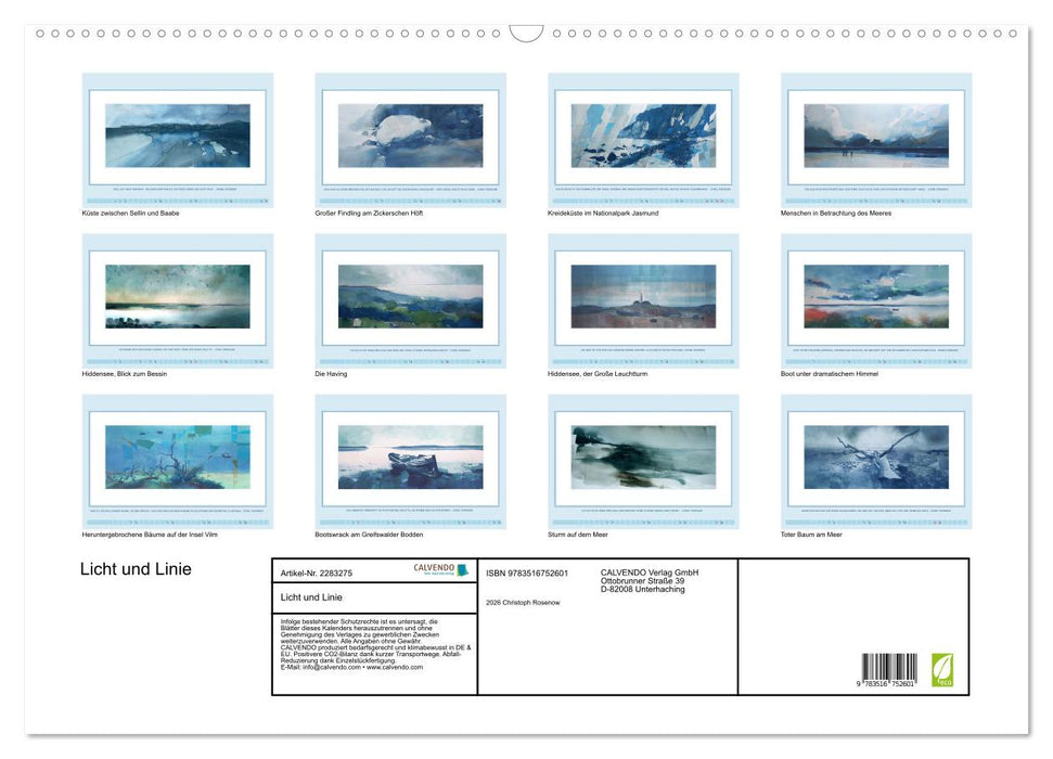 Licht und Linie (CALVENDO Wandkalender 2027)