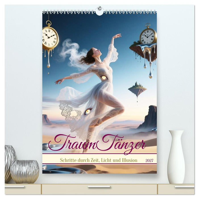 TraumTänzer - Schritte durch Zeit, Licht und Illusion (CALVENDO Premium Wandkalender 2027)