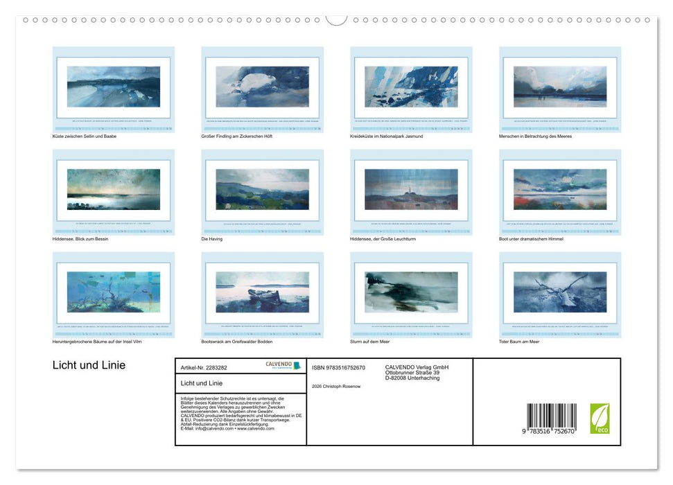 Licht und Linie (CALVENDO Premium Wandkalender 2027)