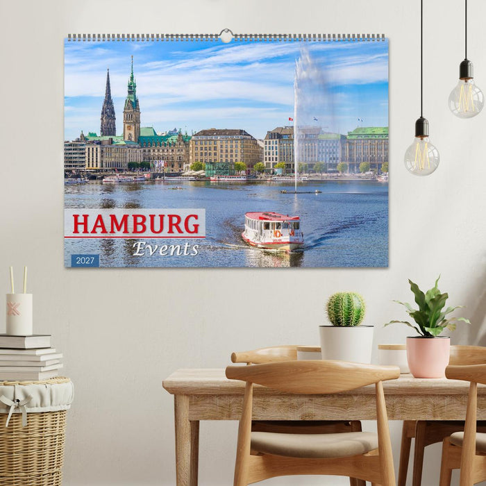 Hamburg Events (CALVENDO Wandkalender 2027)