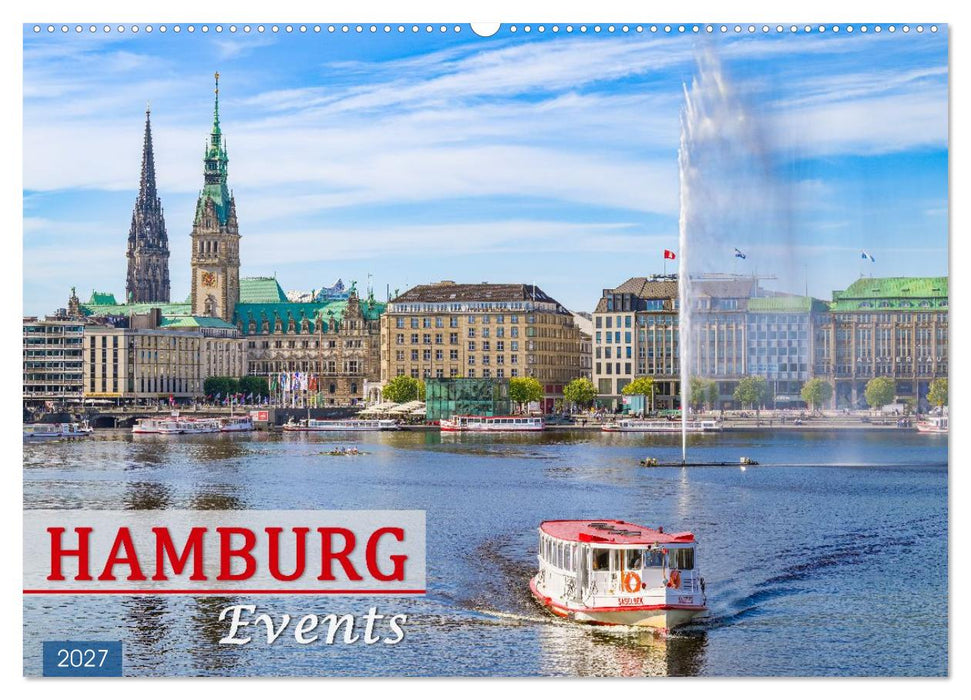 Hamburg Events (CALVENDO Wandkalender 2027)