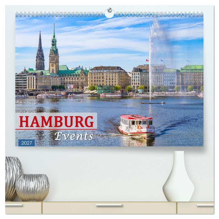 Hamburg Events (CALVENDO Premium Wandkalender 2027)