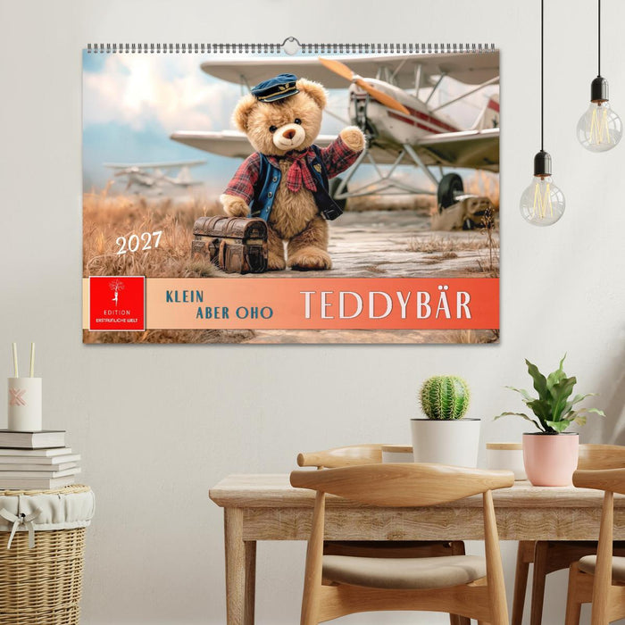 Teddybär - klein aber oho (CALVENDO Wandkalender 2027)