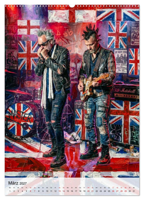 Punk 76 (CALVENDO Premium Wandkalender 2027)