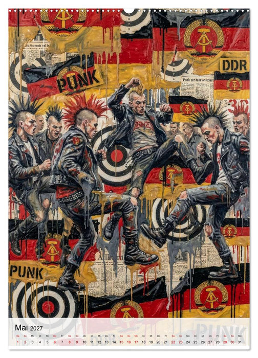 Punk 76 (CALVENDO Premium Wandkalender 2027)