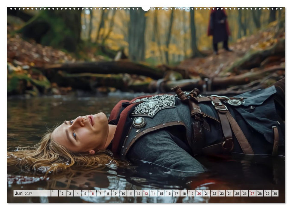 Germanische Mythen – Die Nibelungensage (CALVENDO Wandkalender 2027)
