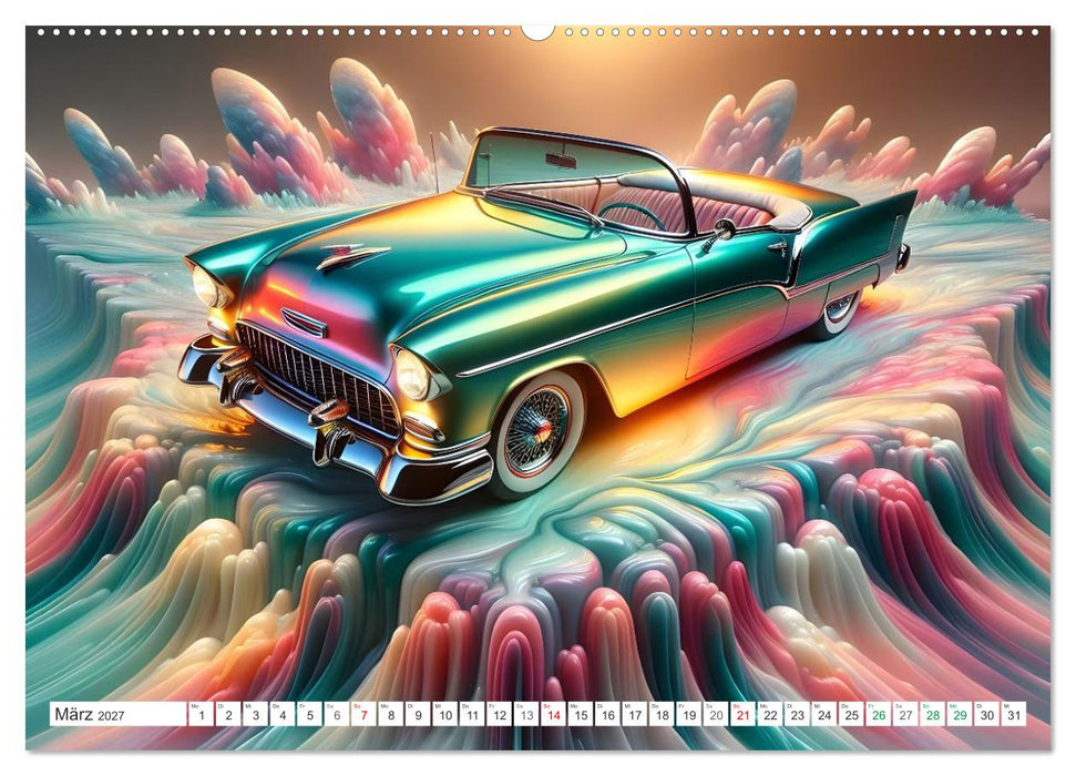 Magische Blechträume (CALVENDO Wandkalender 2027)