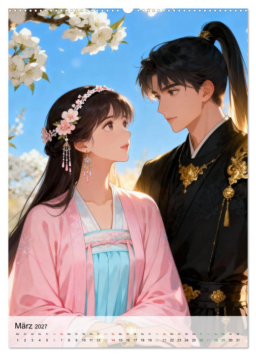 Hanfu und Herzensbande (CALVENDO Premium Wandkalender 2027)