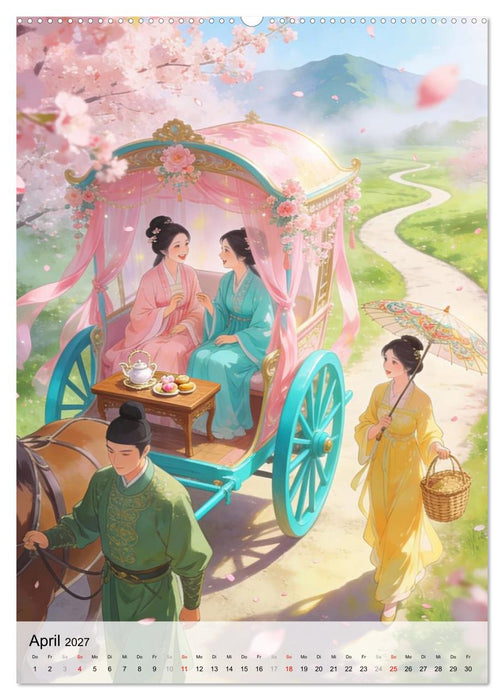 Hanfu und Herzensbande (CALVENDO Premium Wandkalender 2027)