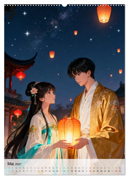 Hanfu und Herzensbande (CALVENDO Premium Wandkalender 2027)
