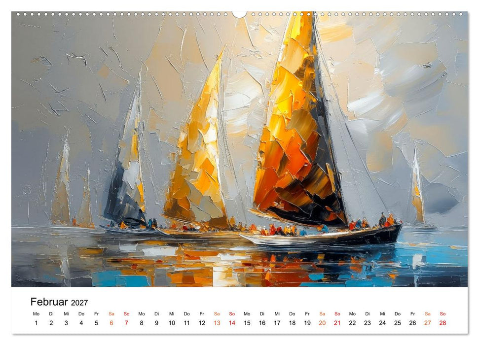Segeln - Tanz mit dem Wind (CALVENDO Wandkalender 2027)