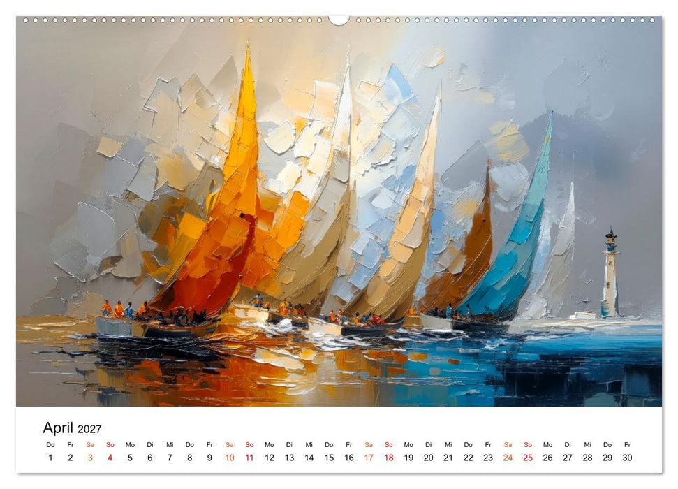 Segeln - Tanz mit dem Wind (CALVENDO Wandkalender 2027)