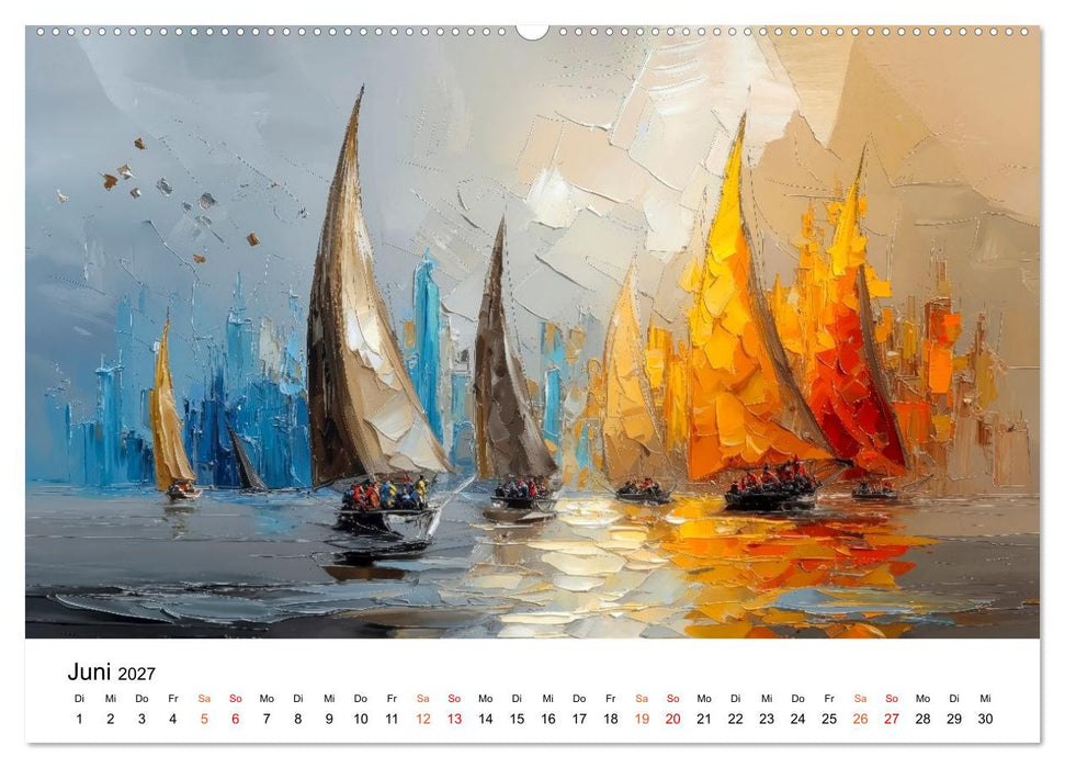 Segeln - Tanz mit dem Wind (CALVENDO Wandkalender 2027)