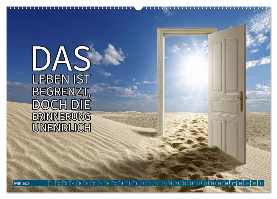 Trost - in stillen Momenten (CALVENDO Premium Wandkalender 2027)