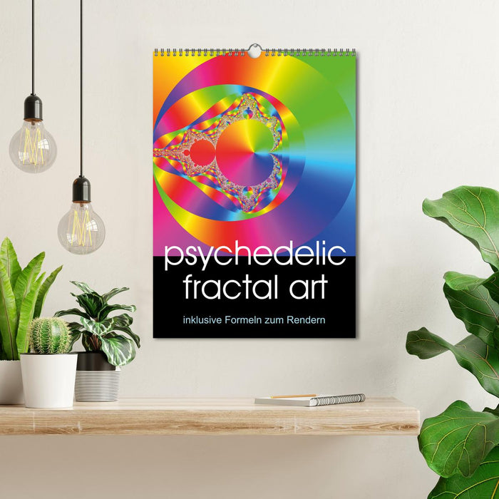 Psychedelische Fraktalbilder inkl. Formel (CALVENDO Wandkalender 2027)
