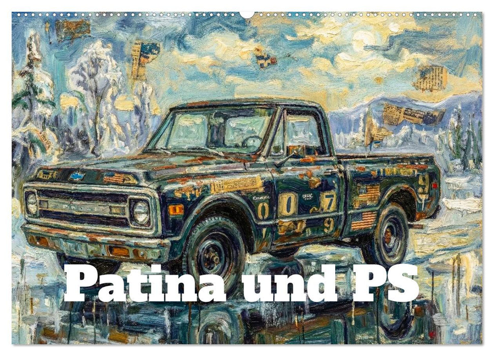 Patina und PS (CALVENDO Wandkalender 2027)