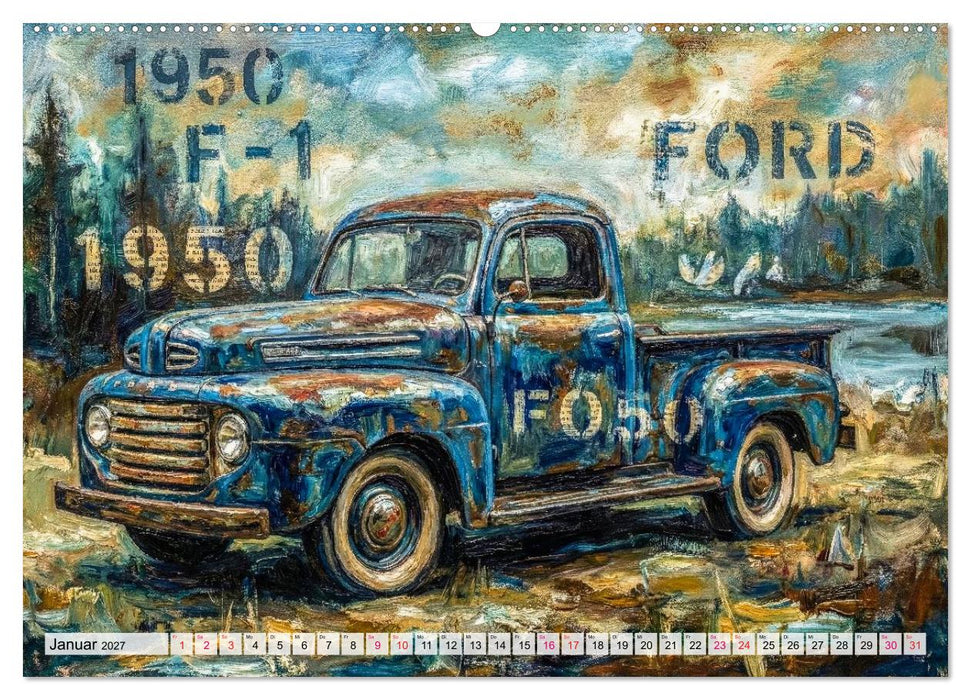 Patina und PS (CALVENDO Wandkalender 2027)