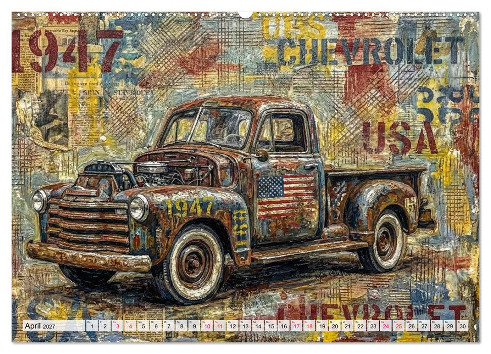 Patina und PS (CALVENDO Wandkalender 2027)