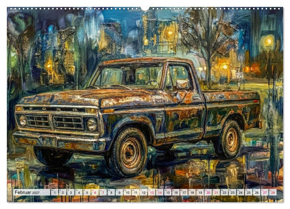 Patina und PS (CALVENDO Premium Wandkalender 2027)
