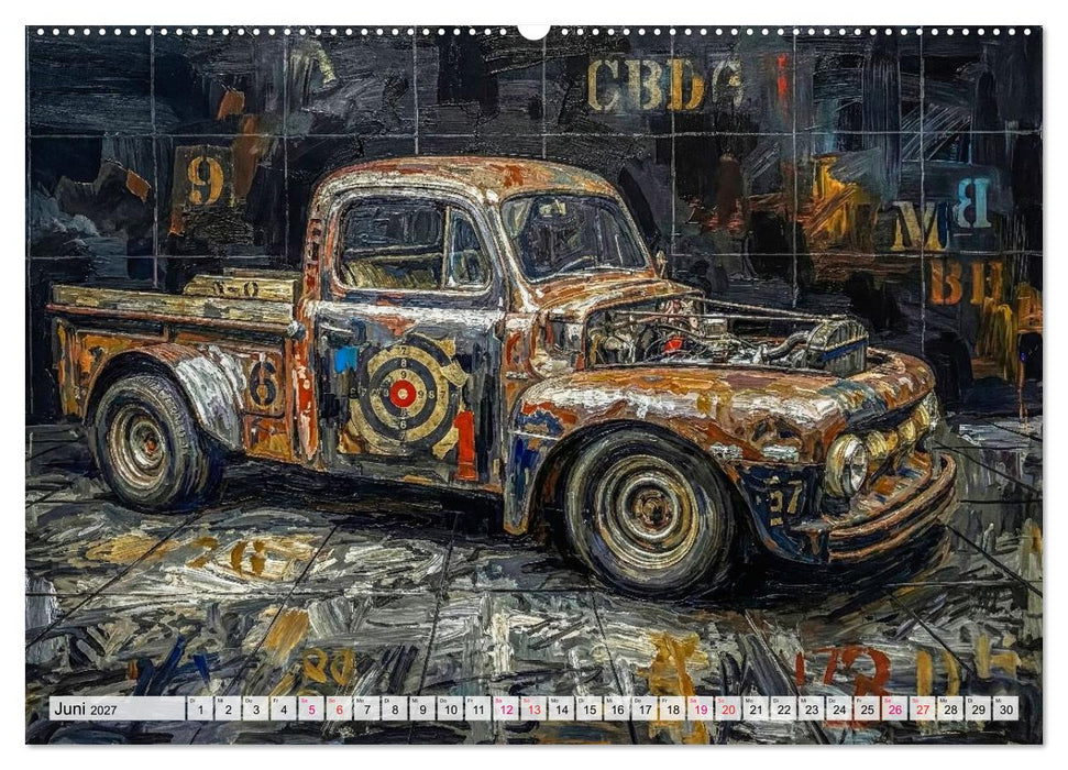 Patina und PS (CALVENDO Premium Wandkalender 2027)
