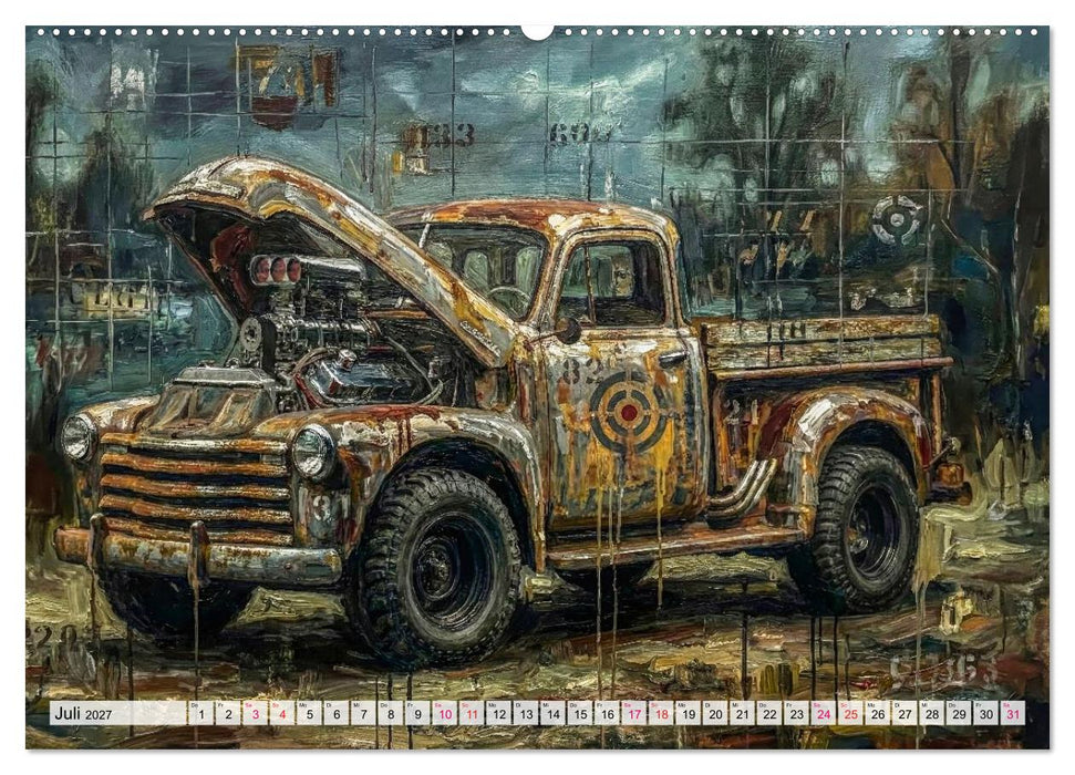 Patina und PS (CALVENDO Premium Wandkalender 2027)