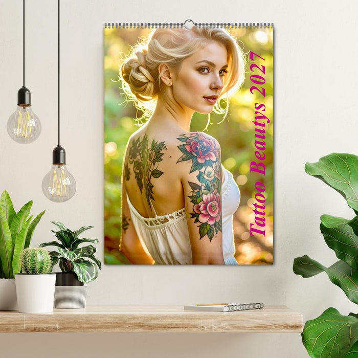 Tattoo Beautys (CALVENDO Wandkalender 2027)