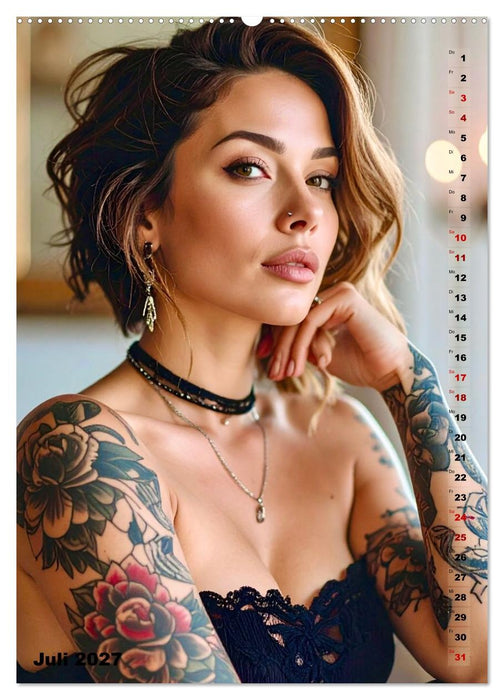 Tattoo Beautys (CALVENDO Premium Wandkalender 2027)