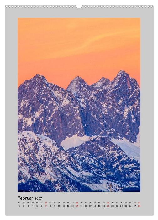 Der Hohe Dachstein (CALVENDO Premium Wandkalender 2027)
