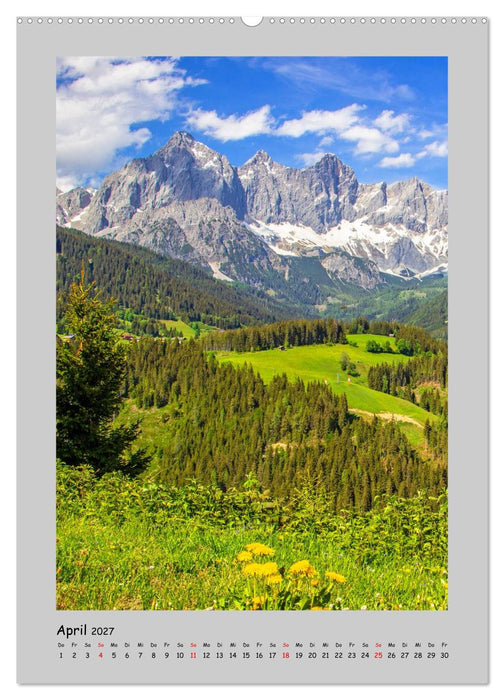Der Hohe Dachstein (CALVENDO Premium Wandkalender 2027)