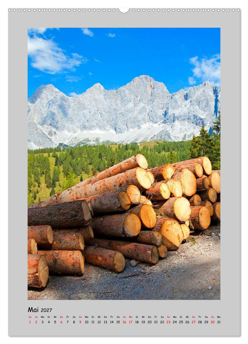 Der Hohe Dachstein (CALVENDO Premium Wandkalender 2027)