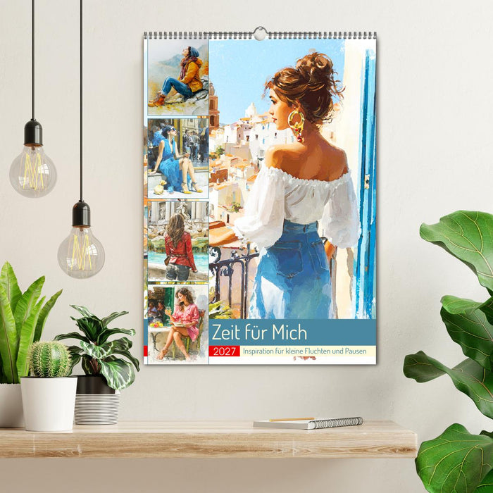 Zeit für Mich. Inspiration für kleine Fluchten und Pausen (CALVENDO Wandkalender 2027)