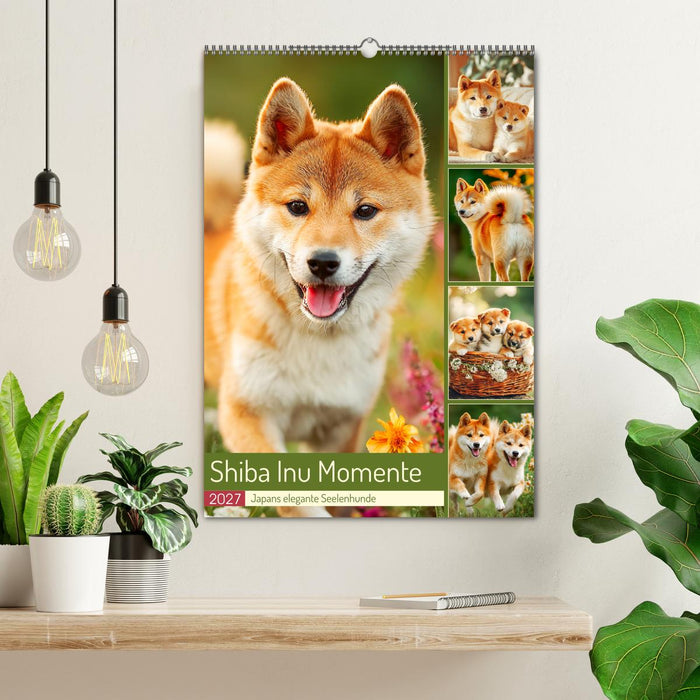 Shiba Inu Momente. Japans elegante Seelenhunde (CALVENDO Wandkalender 2027)