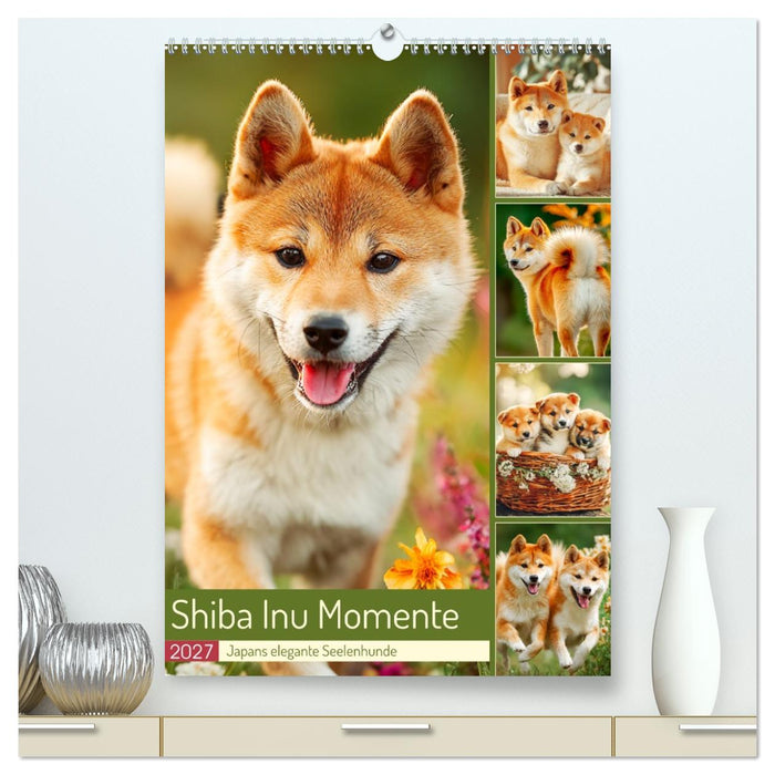 Shiba Inu Momente. Japans elegante Seelenhunde (CALVENDO Premium Wandkalender 2027)