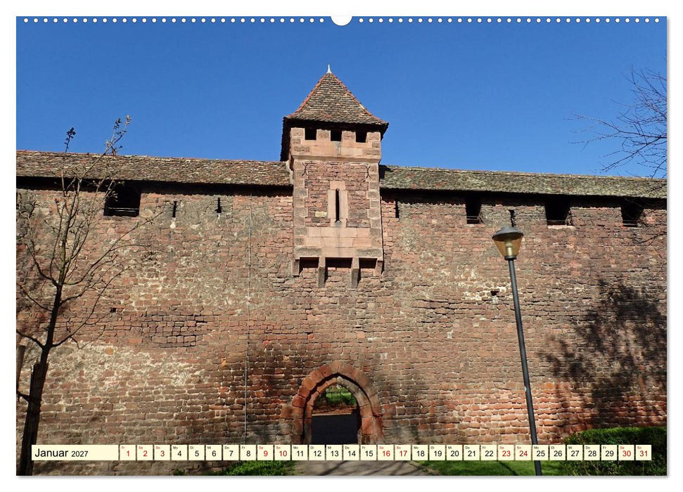 Worms am Rhein Mittelpunkt der Nibelungensage (CALVENDO Wandkalender 2027)
