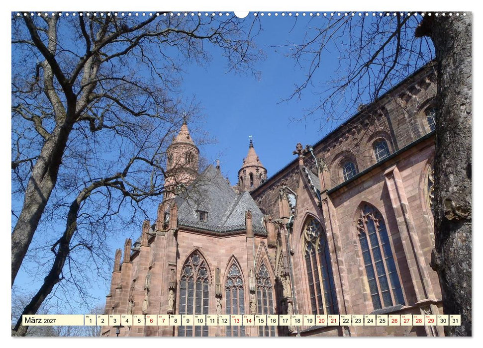 Worms am Rhein Mittelpunkt der Nibelungensage (CALVENDO Wandkalender 2027)